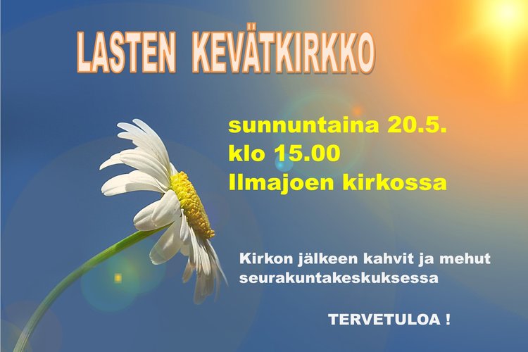Lasten kevätkirkko Lasten kevätkirkko