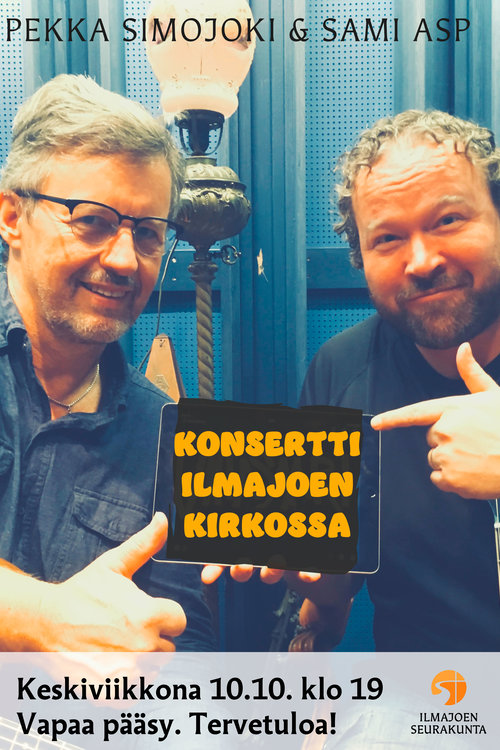 Pekka Simojoen ja Sami Aspin konsertti Pekka Simojoen ja Sami Aspin konsertti