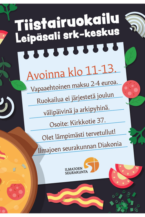 Tiistairuokailu Tiistairuokailu