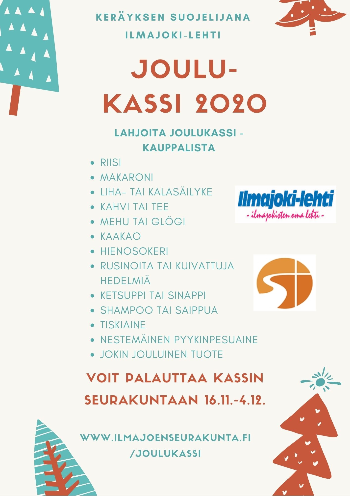 Joulukassikeräys Joulukassi